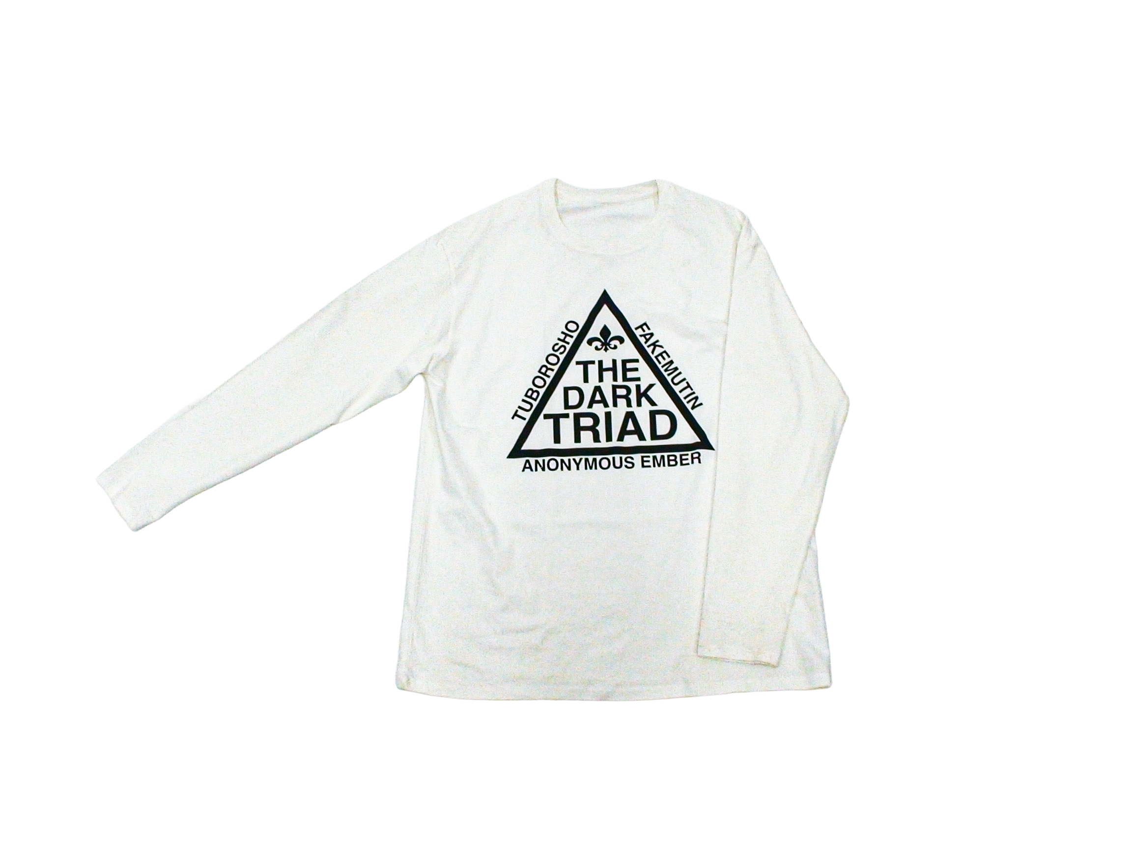 Лонгслив DARK TRIAD белый