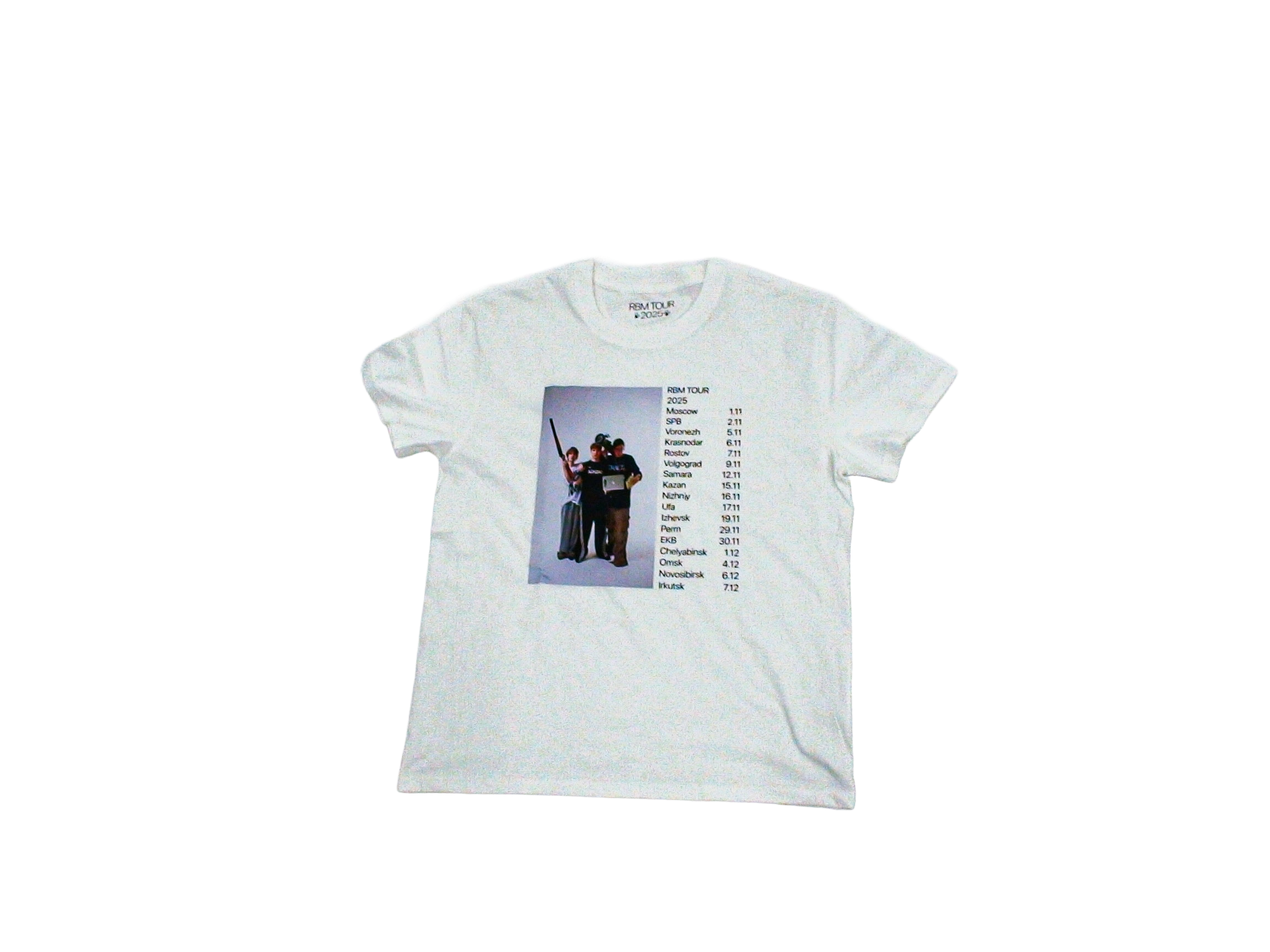 Футболка RBM TOUR Белая