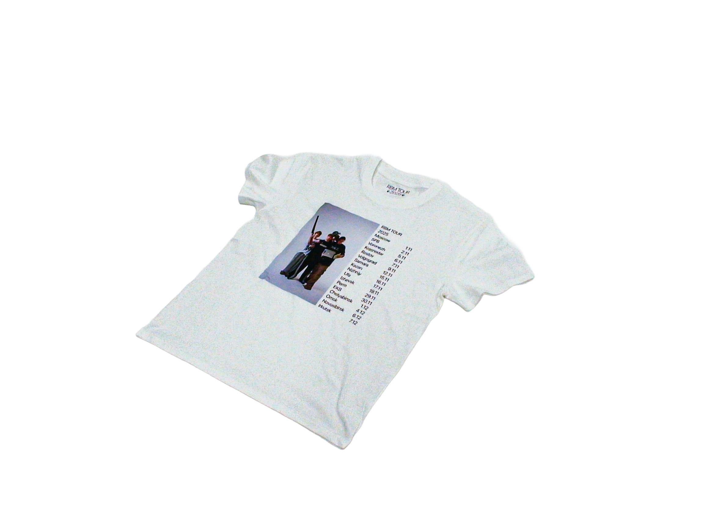 T-Shirt RBM TOUR WHITE